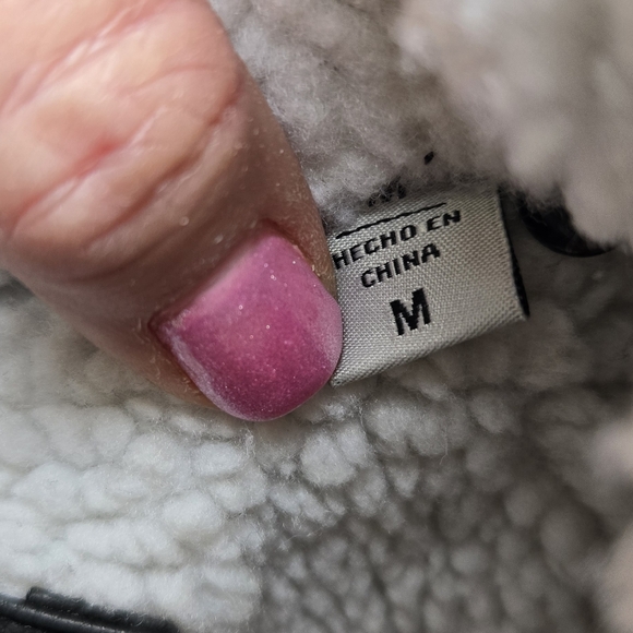 Levis Faux Leather Sherpa Lined Jacket - Picture 10 of 13